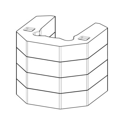 Akumulační sada pro designové krby Romotop (AKKUM DK 03)